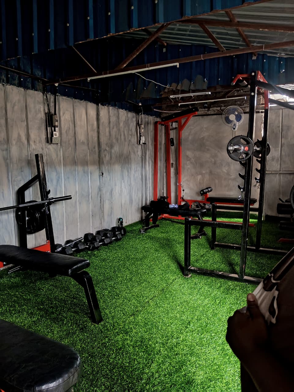 TrankFit Fitness Yard entrance — Nairobi